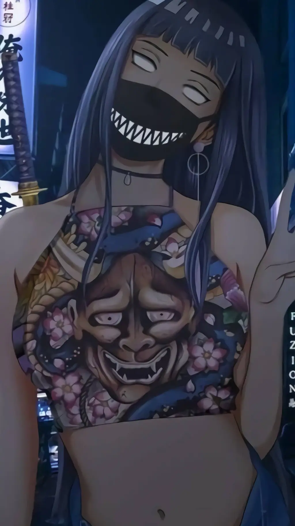 ai character: Hinata background