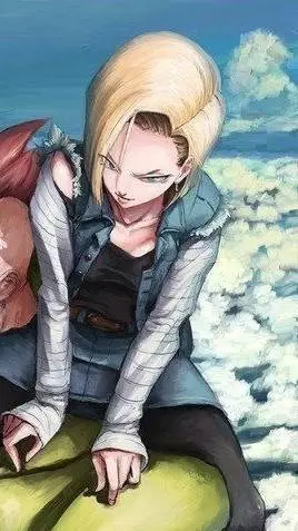 ai character: Android 18 background
