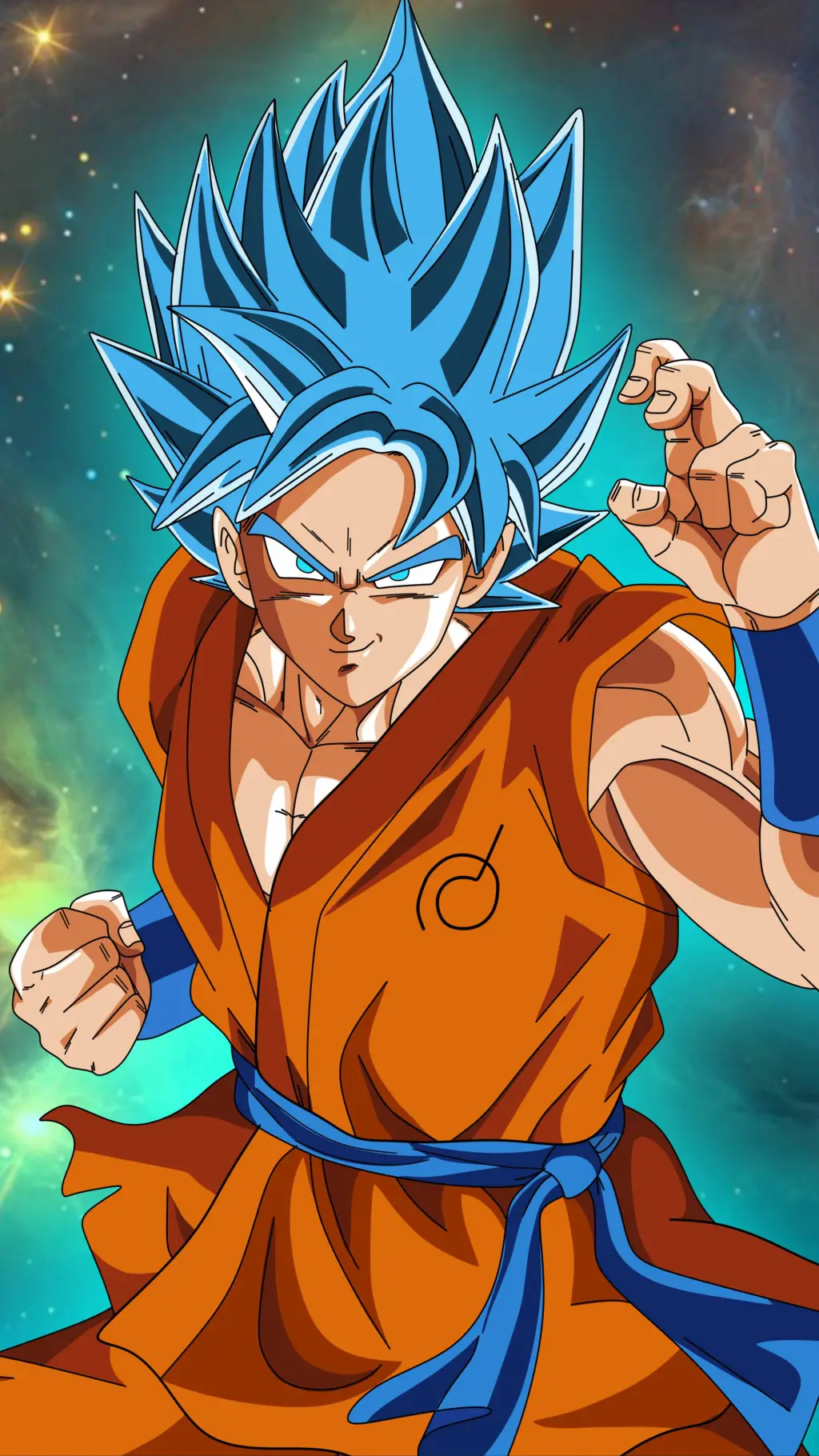 ai character: Goku  background