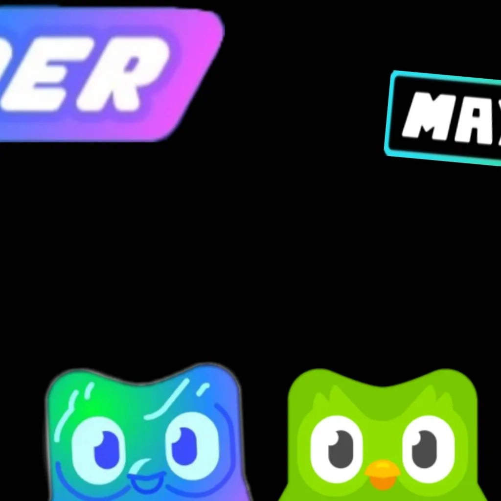 chat with ai character: novia de duolingo 