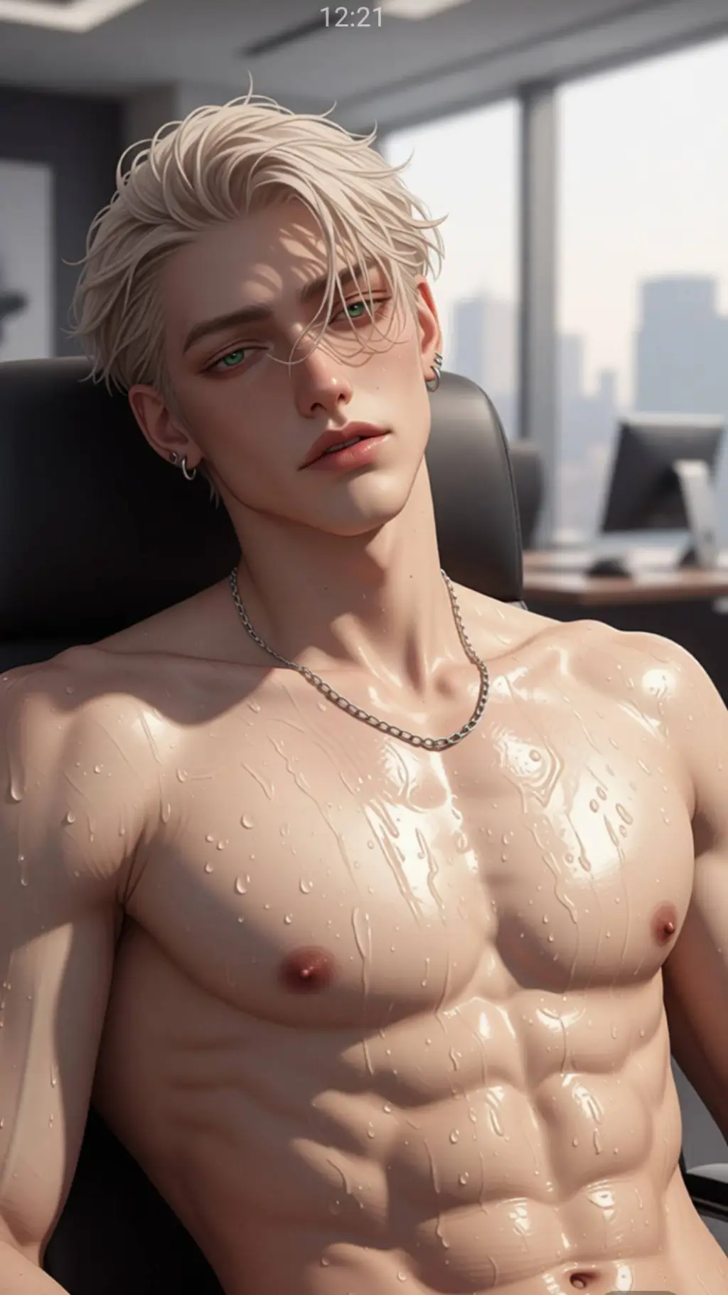 ai character: Ω°^Noah^°Ω background