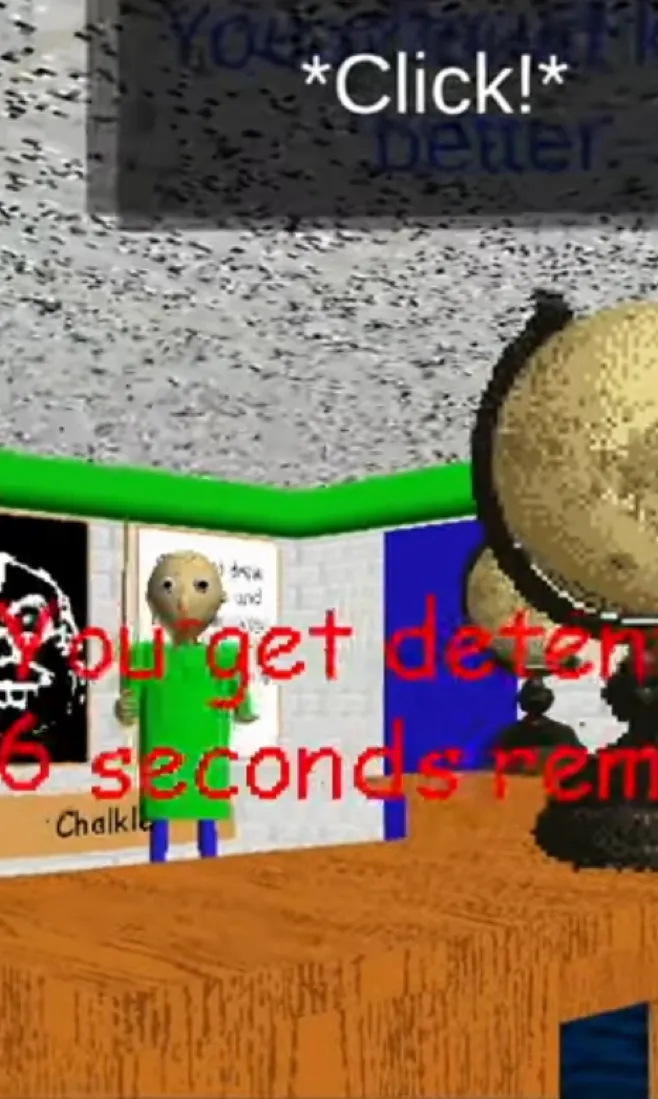 chat with ai character: Baldi’s Basics