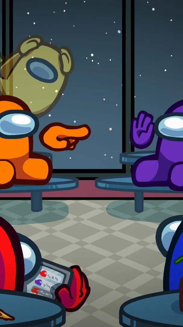 ai character: Among Us background