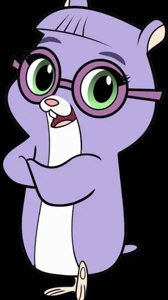 ai character: num nums  background