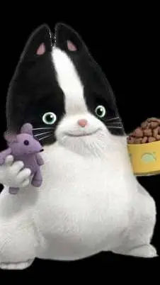 ai character: agent binky  background