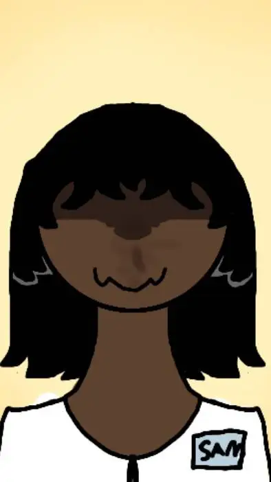 ai character: cartoon cat au background