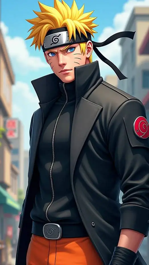 ai character: Naruto Uzumaki  background