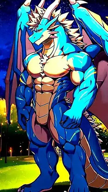 ai character: dragon scurt background