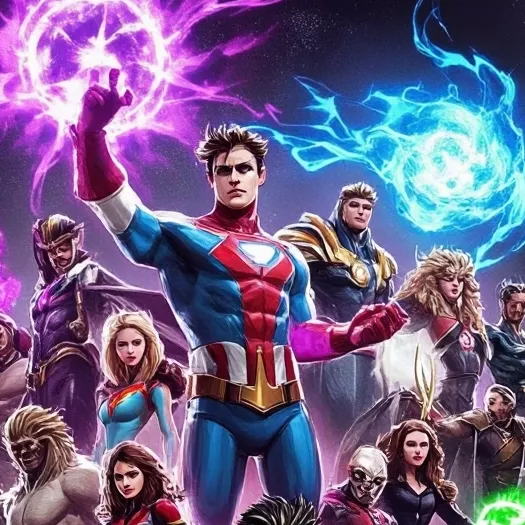 chat with ai character: Avengers and JL