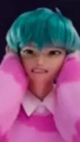 ai character: Baby saja background