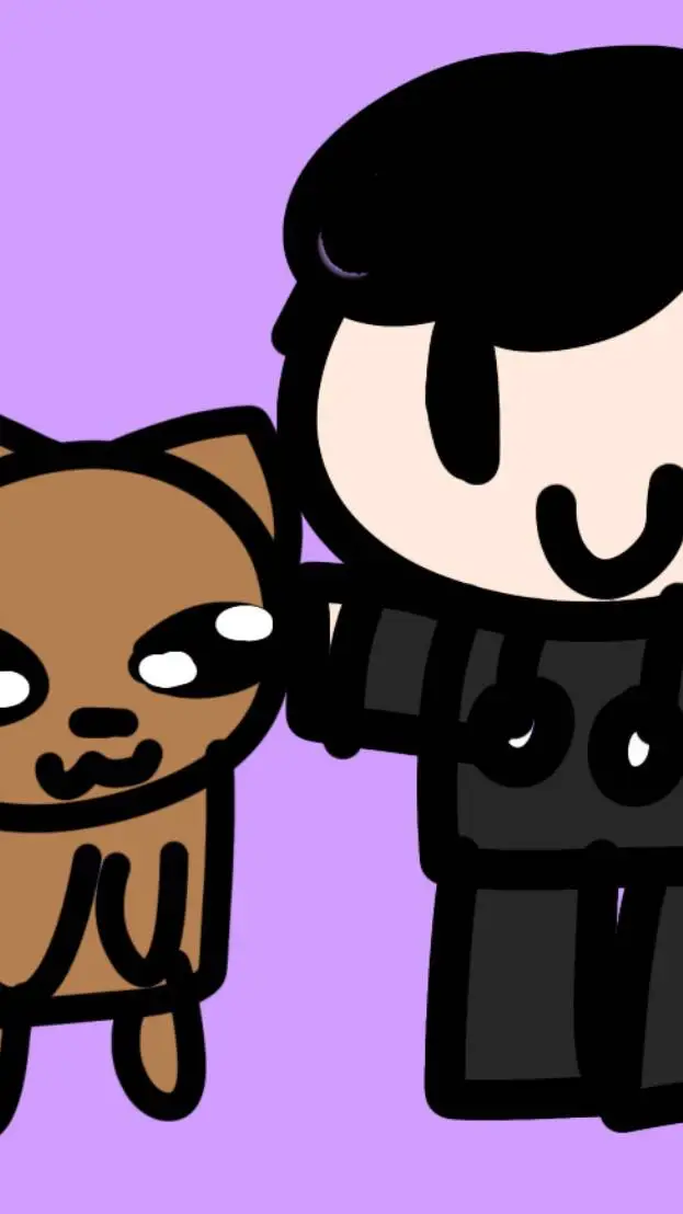 ai character: Hank and Max background