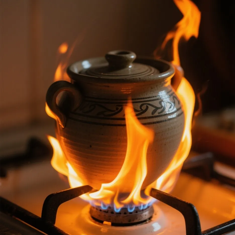 chat with ai character: burn water