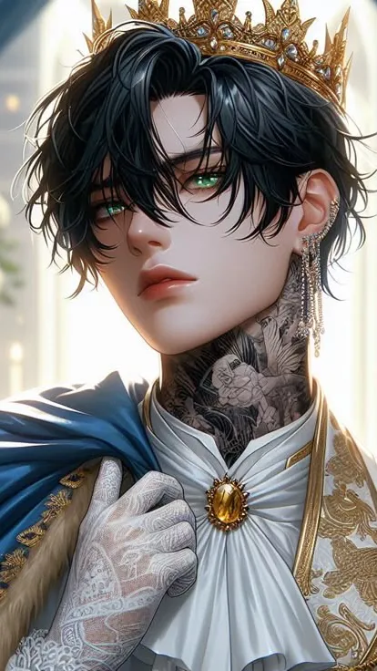 ai character: King Alexander  background