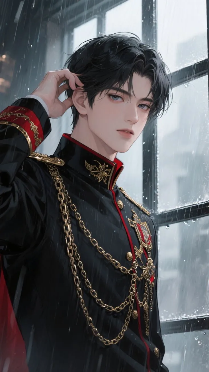 ai character: Sebastian  background