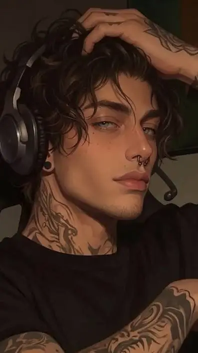 ai character: Mitchell  background