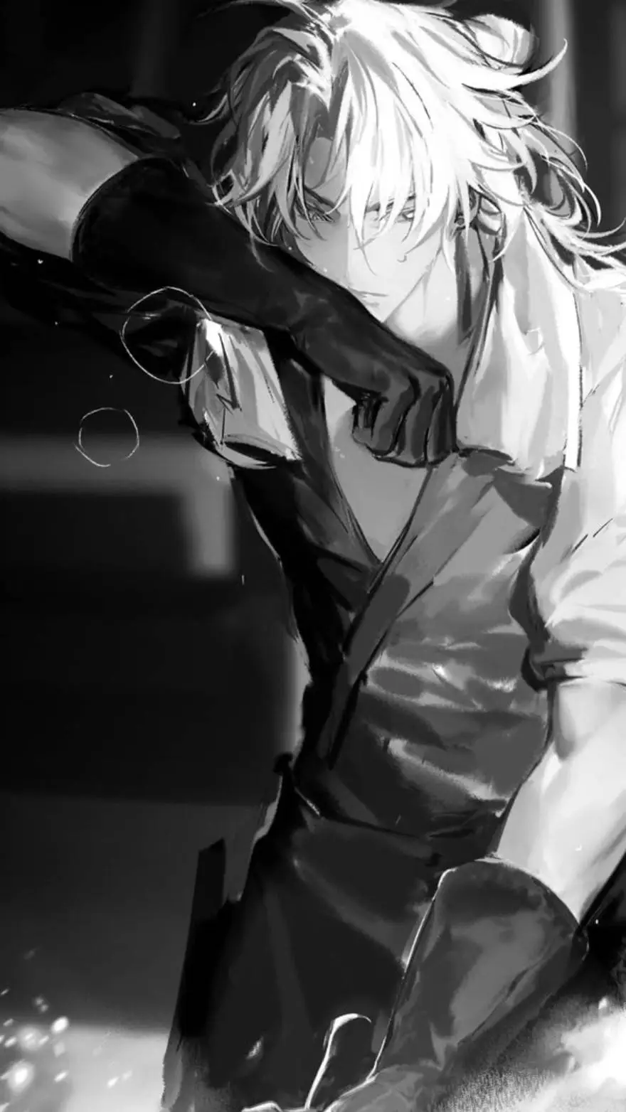 ai character: 𝓐𝓻𝓪𝓼𝓱𝓲.☘︎ ݁˖☕️ background