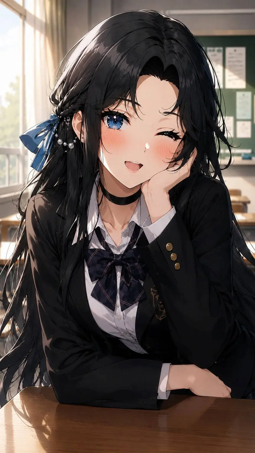 ai character: Nina background