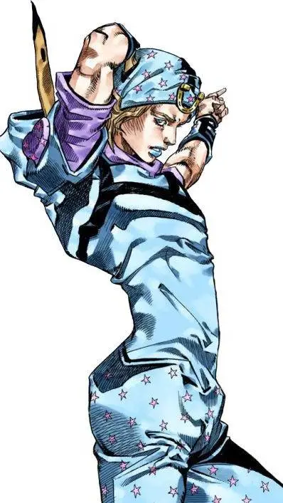 ai character: johhny joestar background