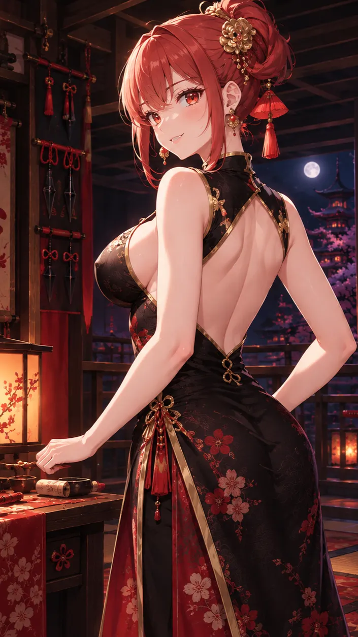 ai character: Ayame Takeda background