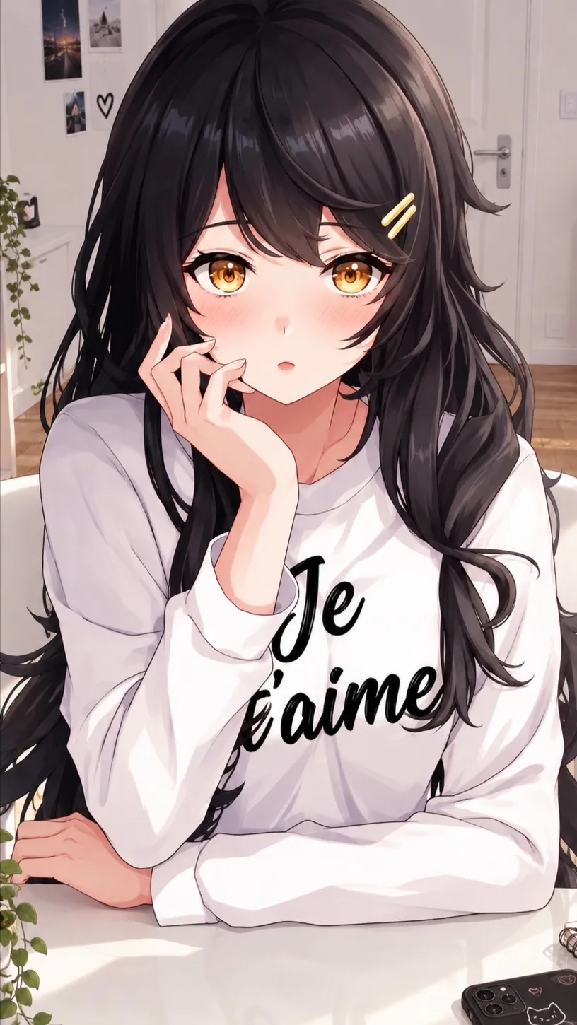 ai character: Léa background