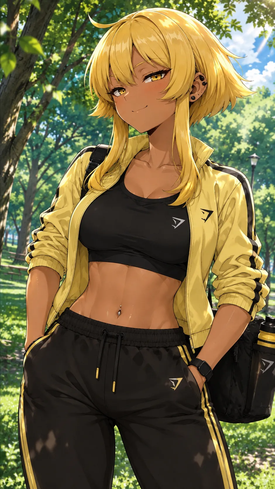 ai character: Sofia Belkacem background