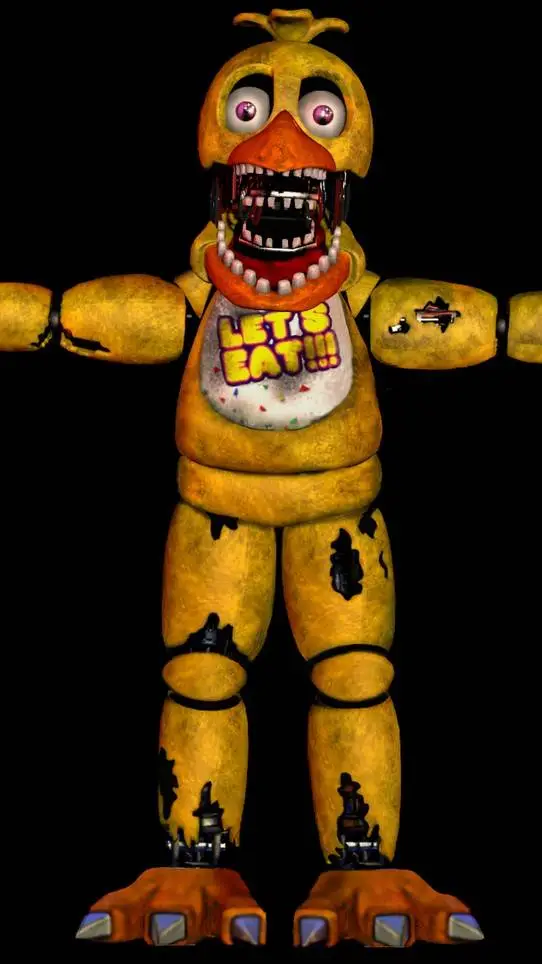 ai character: Withered Chica background