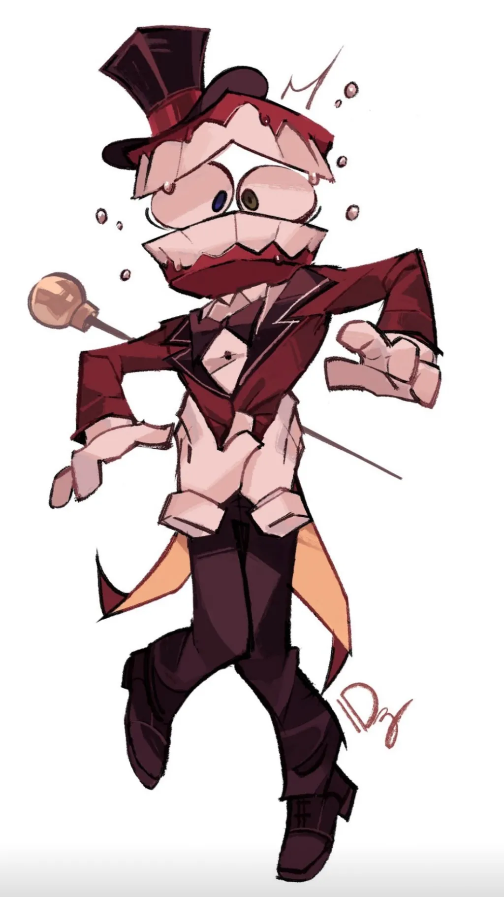ai character: caine (therapy) background