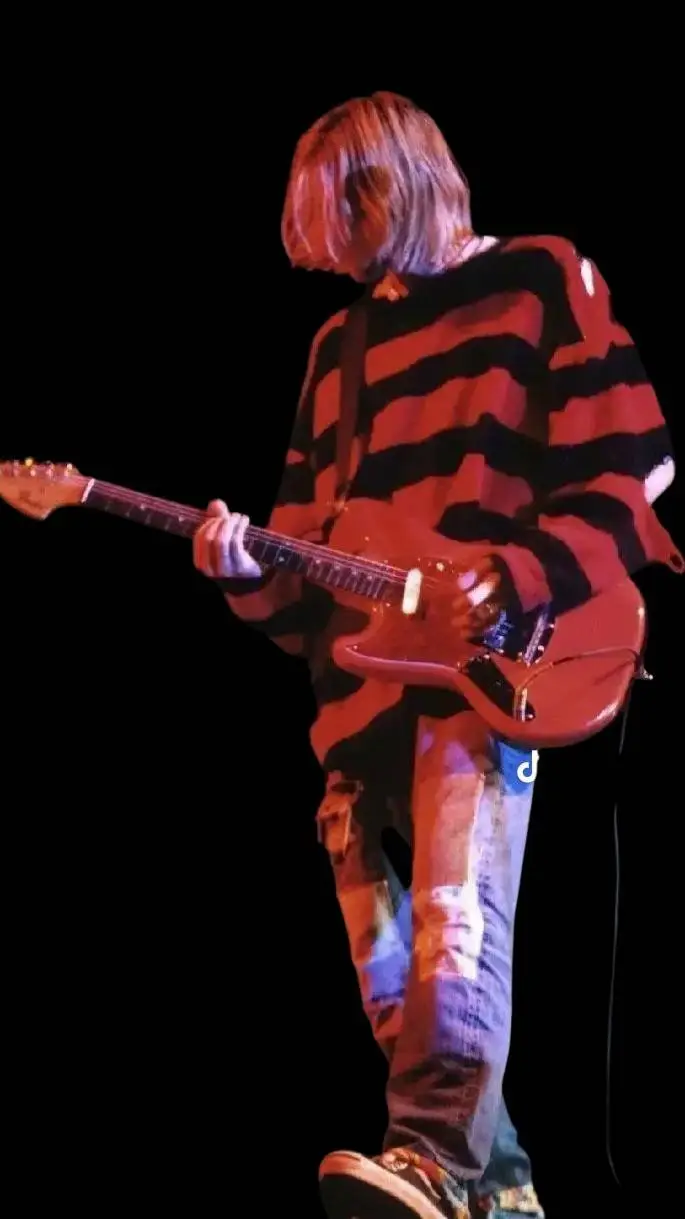 ai character: ★Kurt Cobain★ background