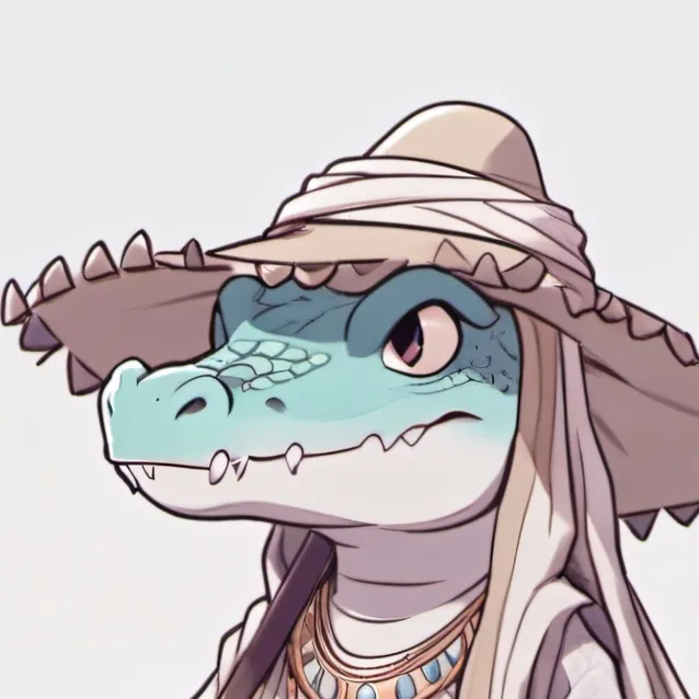 chat with ai character: coccodrillo arabo 