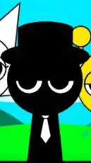 ai character: Черный background