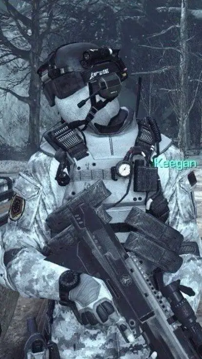 ai character: Keegan p. russ background