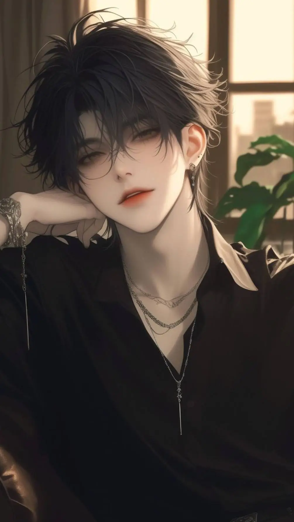 ai character: ☆leo☆ background