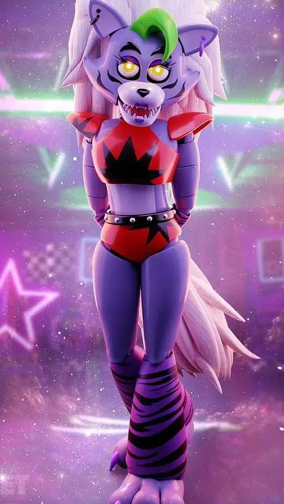 ai character: roxy  background