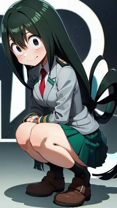 ai character: tsuyu background