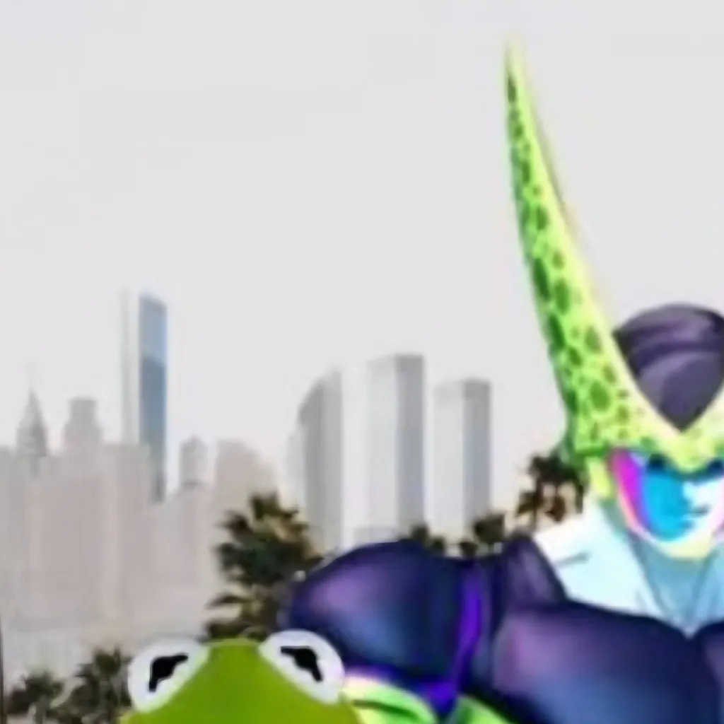 chat with ai character: Cell & Kermit