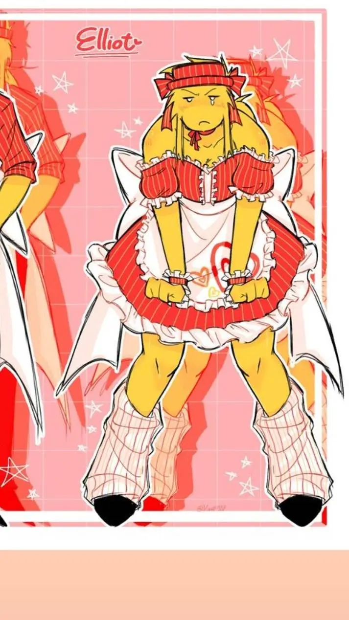 ai character: maid Eliot background