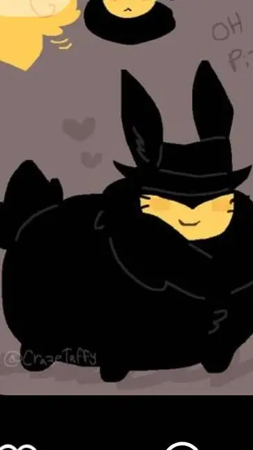 ai character: bunny? mafioso background