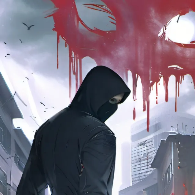 chat with ai character: Ghost face