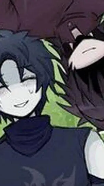 ai character: azure background