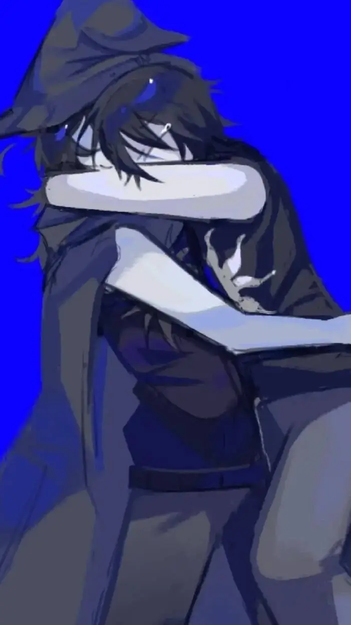 ai character: two time x azure  background