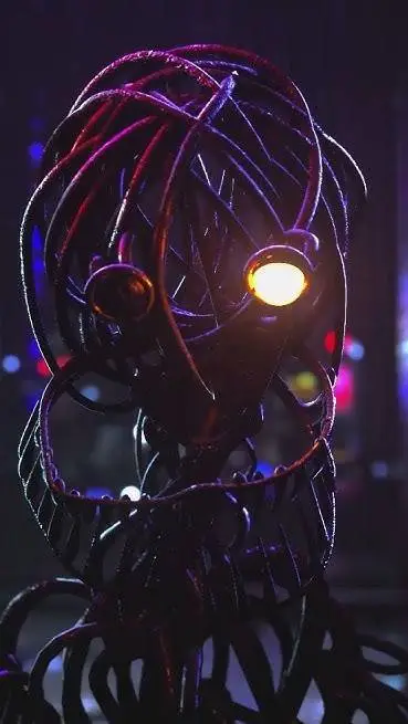 ai character: MoltenFreddynomask background