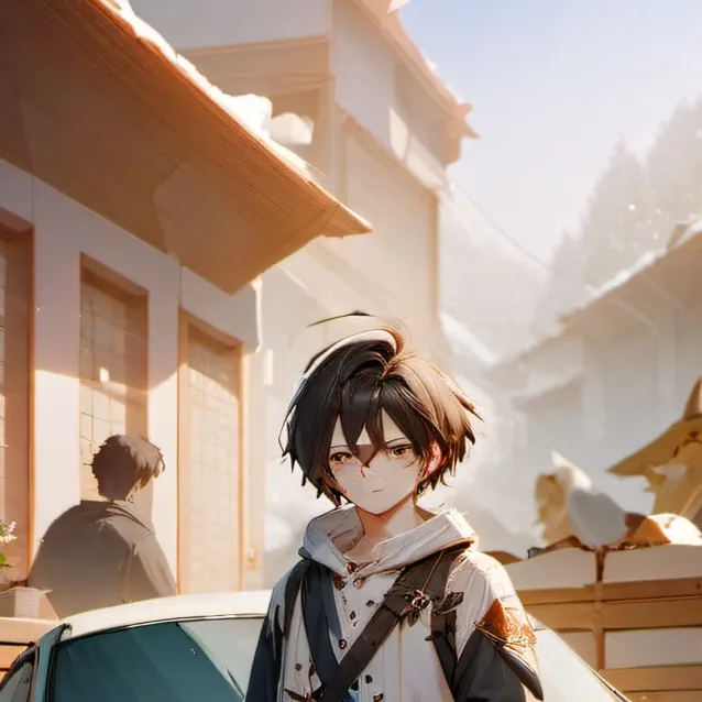 chat with ai character: mikell