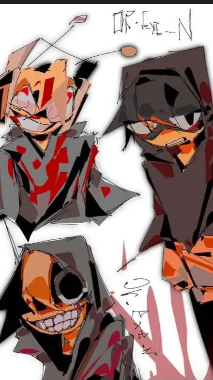 ai character: -Or.exe.n. background