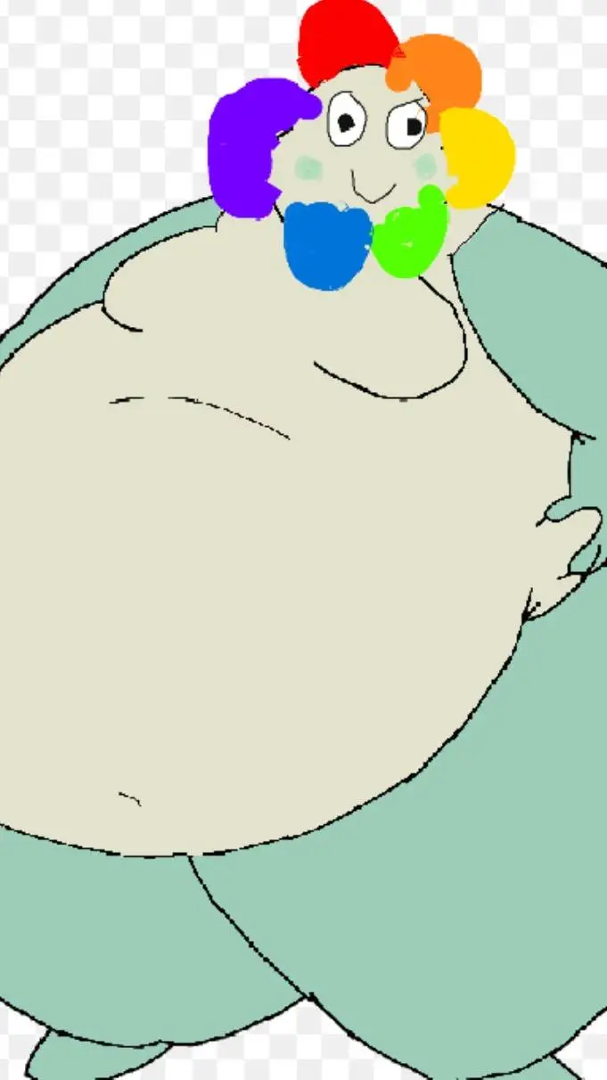 ai character: fat dandy background