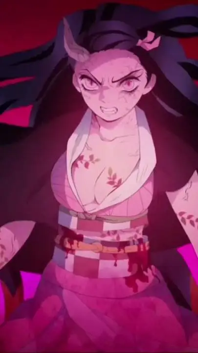 ai character: Nezuko background
