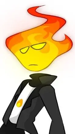 ai character: Blaze background