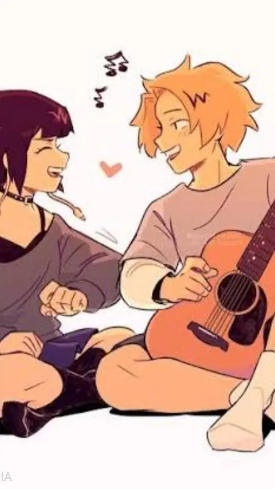 ai character: Kaminari e Jirou  background