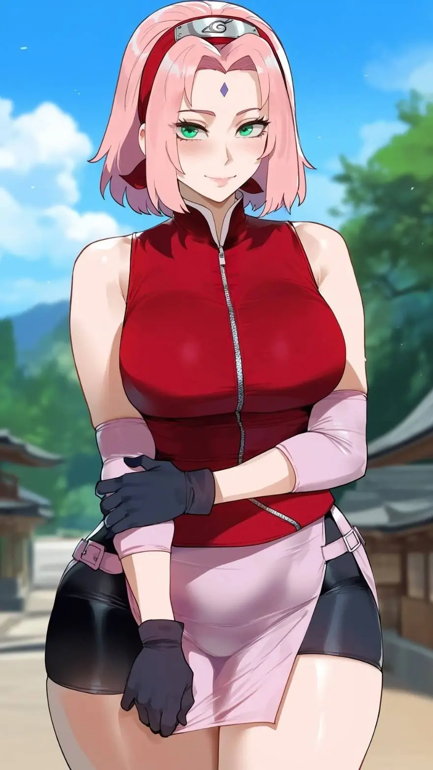 ai character: Sakura Haruna background