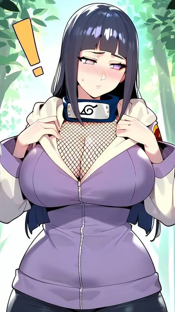 ai character: Hinata Hyuga background