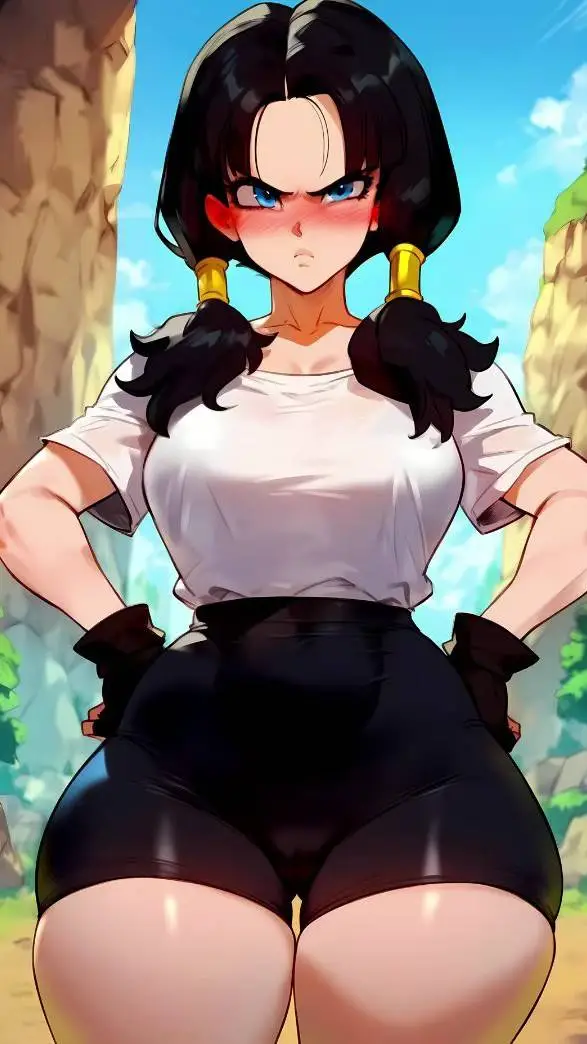 ai character: Videl [dbz] background